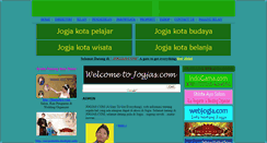 Desktop Screenshot of jogjas.com